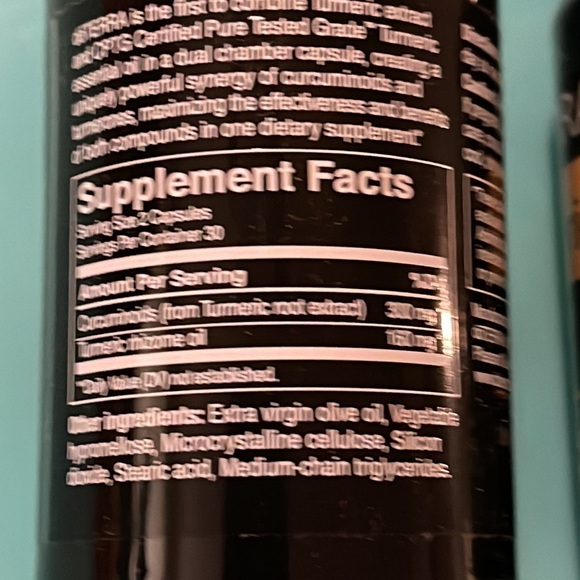 2 bottles Doterra turmeric dual chamber capsule 60 each bottle = 120 capsules - Picture 2 of 4